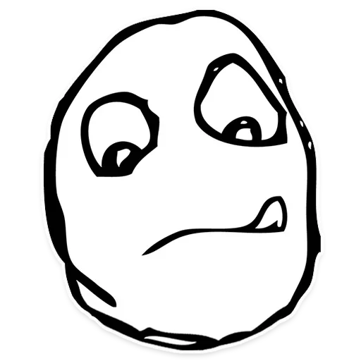 Эмодзи Rage Faces
