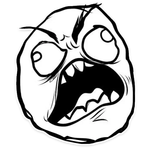 Эмодзи Rage Faces