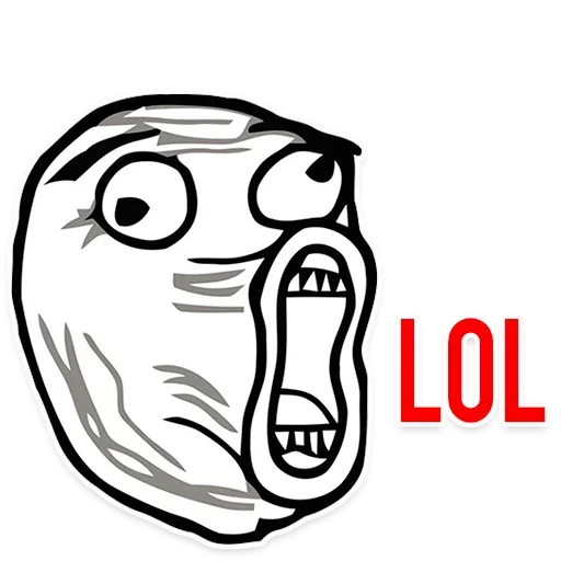 Эмодзи Rage Faces