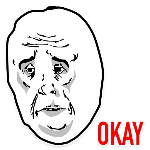 Эмодзи Rage Faces