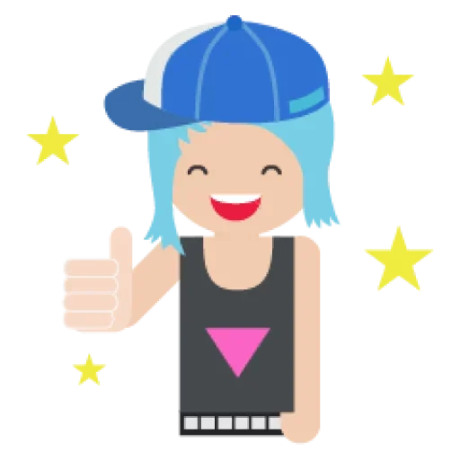 Эмодзи Rainbow for people