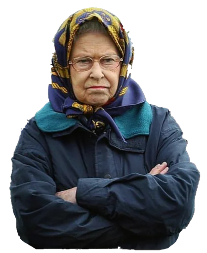 Эмодзи Rainha Elizabeth