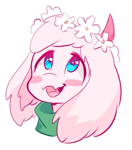 Эмодзи Ralsei🌸