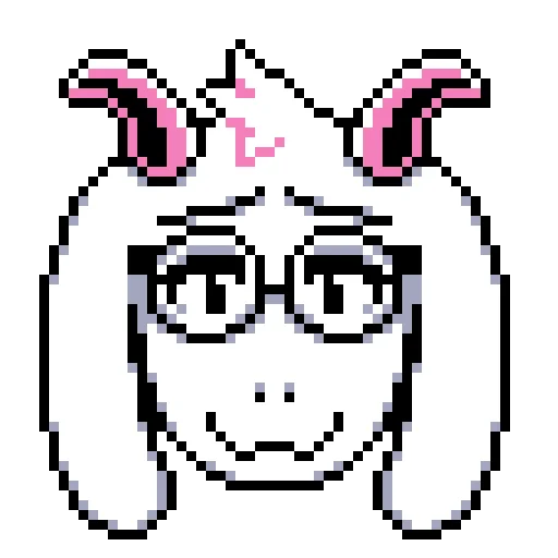 Эмодзи Ralsei i przyjaciele