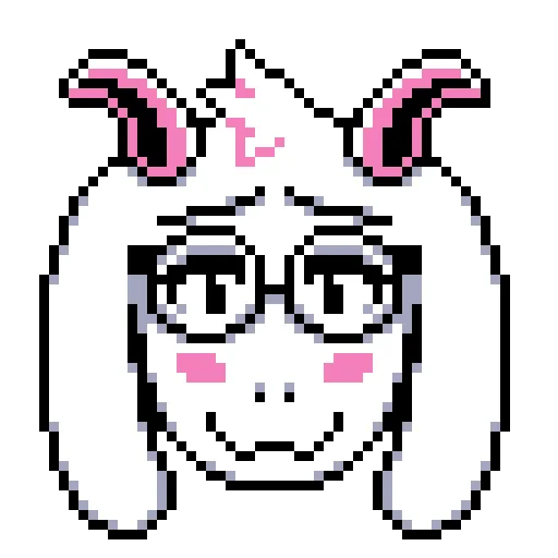 Эмодзи Ralsei i przyjaciele