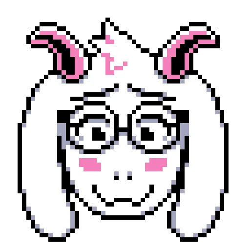 Эмодзи Ralsei i przyjaciele