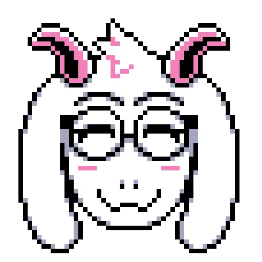 Эмодзи Ralsei i przyjaciele