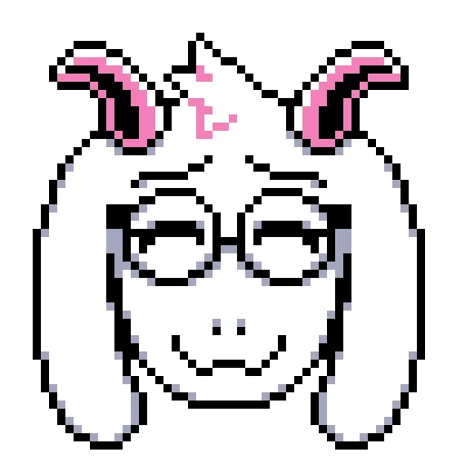 Эмодзи Ralsei i przyjaciele
