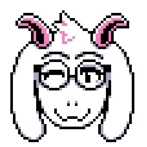 Эмодзи Ralsei i przyjaciele