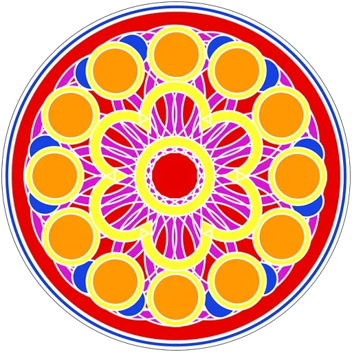 Эмодзи Rangoli (alpona)