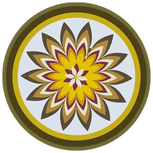 Эмодзи Rangoli (alpona)