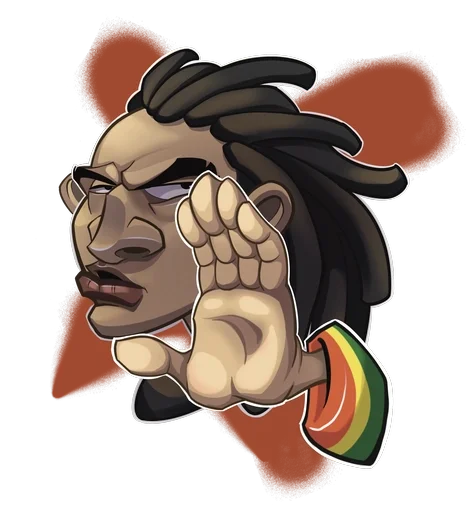 Эмодзи Rasta Stickers