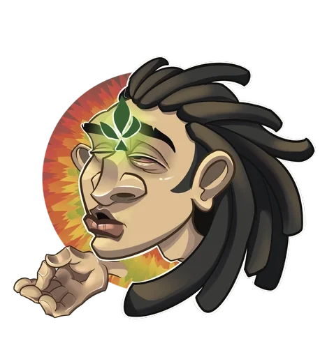 Эмодзи Rasta Stickers