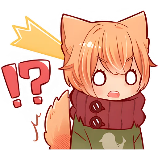 Эмодзи Рыжий котенок