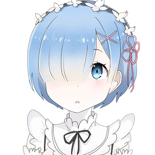 Эмодзи Rem из Re:Zero