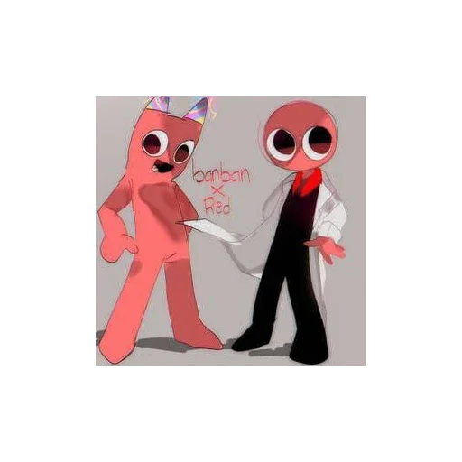 Эмодзи Red / Rainbow friends