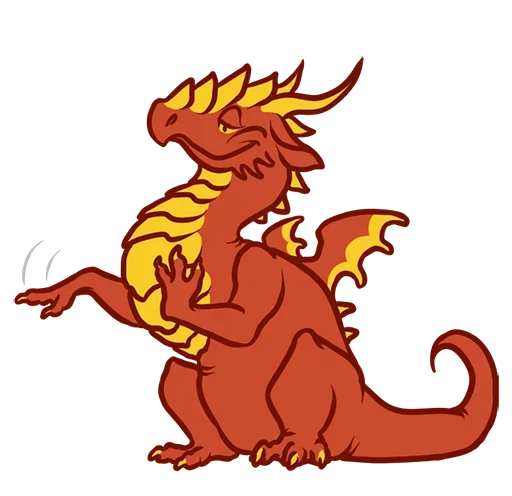Эмодзи Red Dino