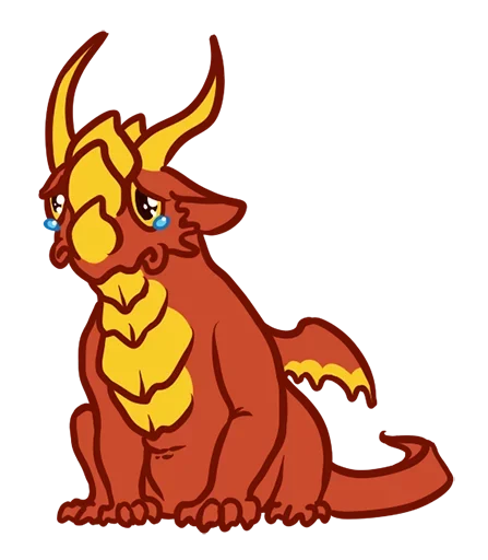 Эмодзи Red Dino