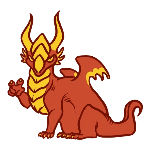 Эмодзи Red Dino