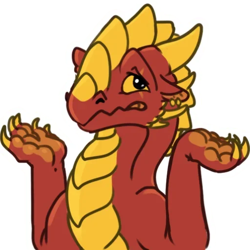 Эмодзи Red Dino