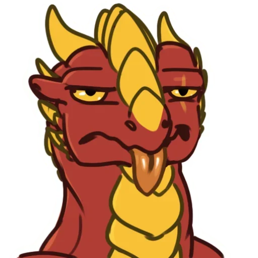 Эмодзи Red Dino