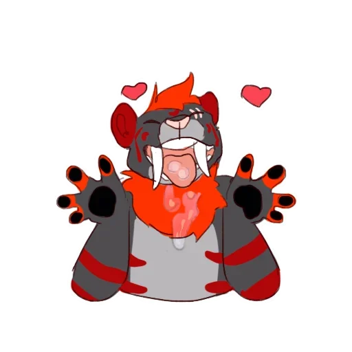 Эмодзи Red Stickers