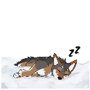 Эмодзи Red Wolf