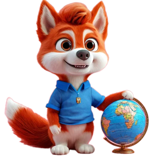 Эмодзи Red mini hasky