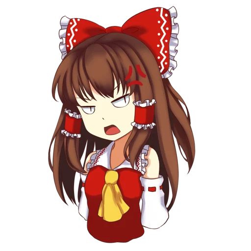 Эмодзи Hakurei Reimu