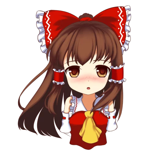 Эмодзи Hakurei Reimu