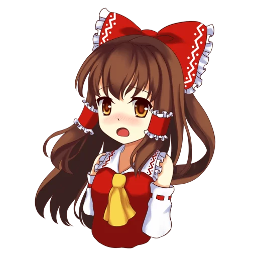 Эмодзи Hakurei Reimu