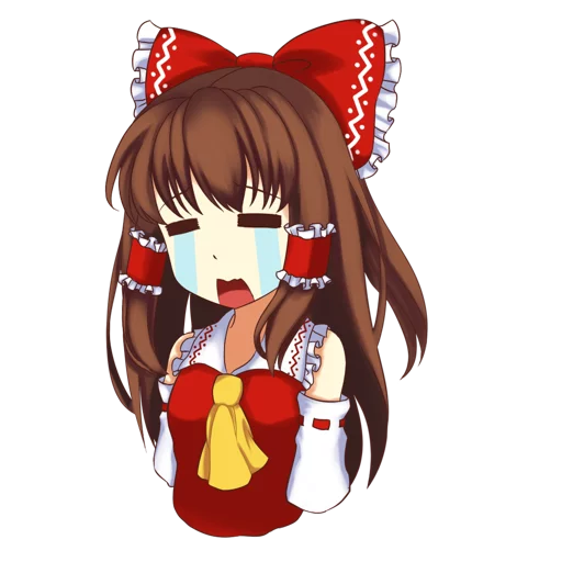 Эмодзи Hakurei Reimu