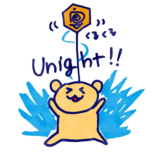 Эмодзи Ingress Resistance Bear by nenko