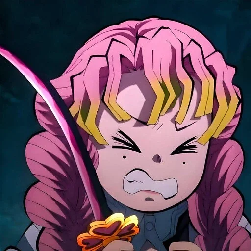 Эмодзи Mitsuri Kanroji