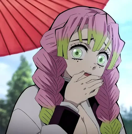 Эмодзи Mitsuri Kanroji