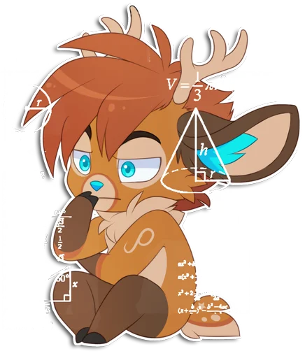 Эмодзи Rho the Reindeer