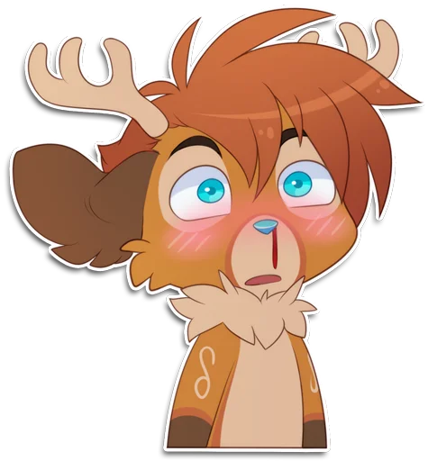 Эмодзи Rho the Reindeer