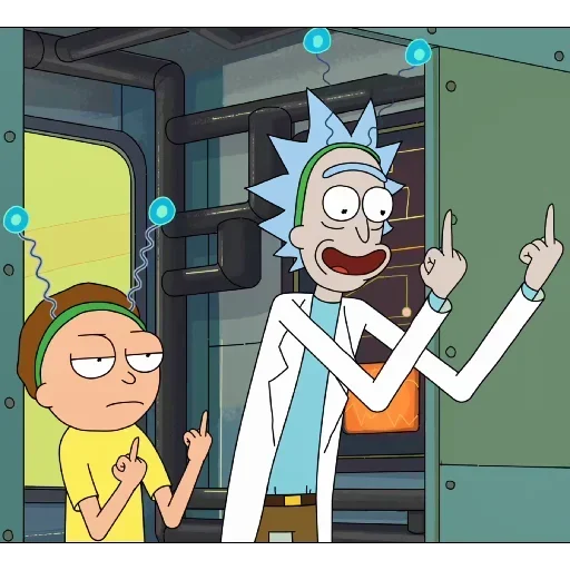 Эмодзи Rick And Morty