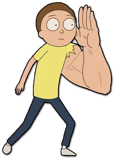 Эмодзи Rick and Morty