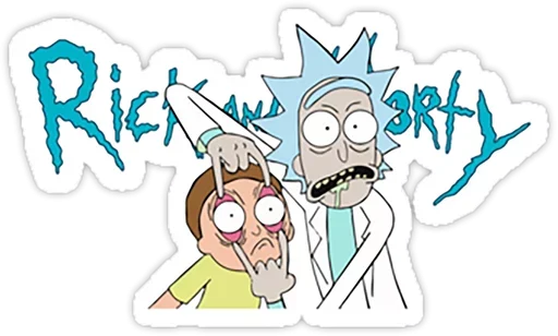 Эмодзи Rick and Morty