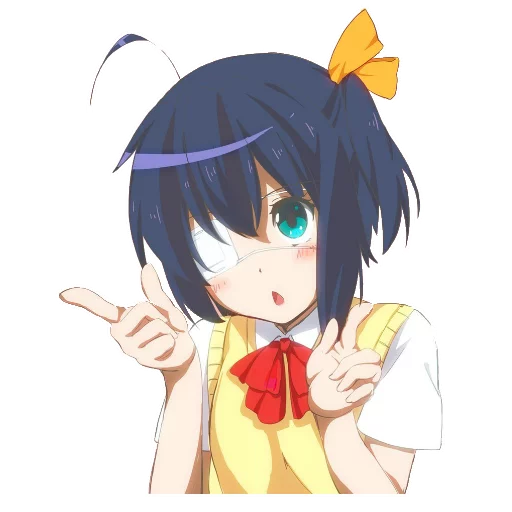 Эмодзи Chuunibyou Demo Koi ga Shitai!