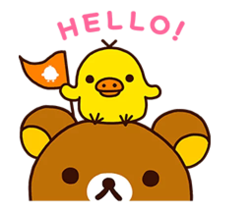 Эмодзи Rilakkuma: Relaxing Days