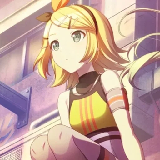 Эмодзи Kagamine Rin