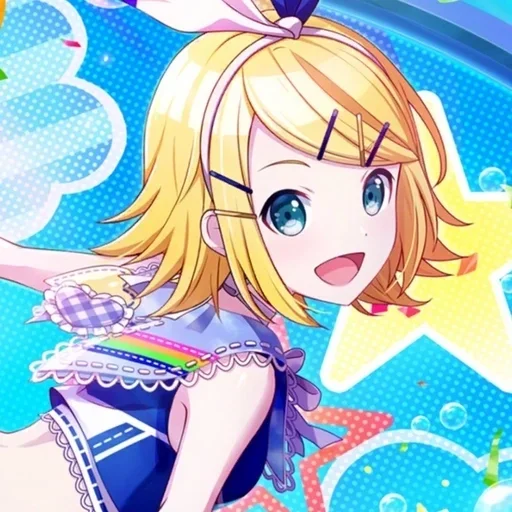 Эмодзи Kagamine Rin