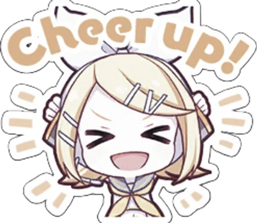Эмодзи Kagamine Rin