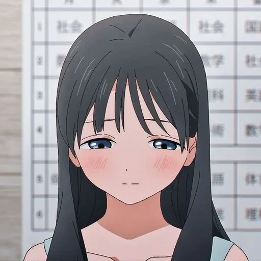 Эмодзи Школьная форма Акэби тян