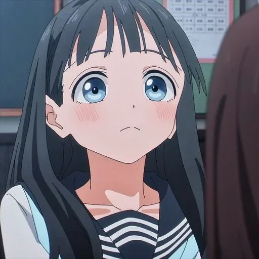 Эмодзи Школьная форма Акэби тян