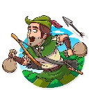 Эмодзи Robin Hood