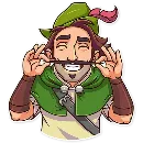 Эмодзи Robin Hood