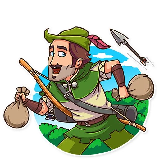 Эмодзи Robin Hood